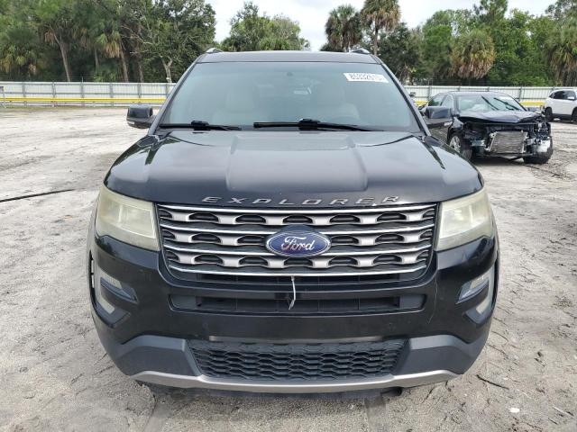 1FM5K7D85GGC11152 - 2016 FORD EXPLORER XLT BLACK photo 5