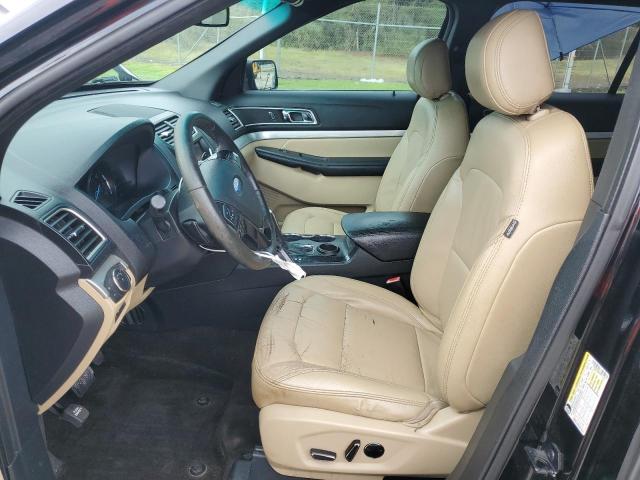 1FM5K7D85GGC11152 - 2016 FORD EXPLORER XLT BLACK photo 7