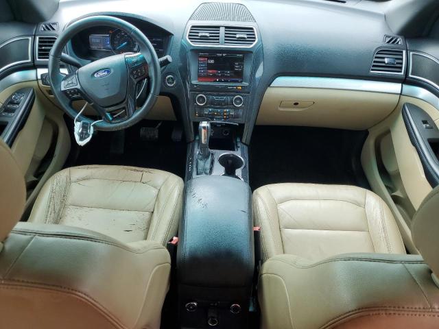 1FM5K7D85GGC11152 - 2016 FORD EXPLORER XLT BLACK photo 8