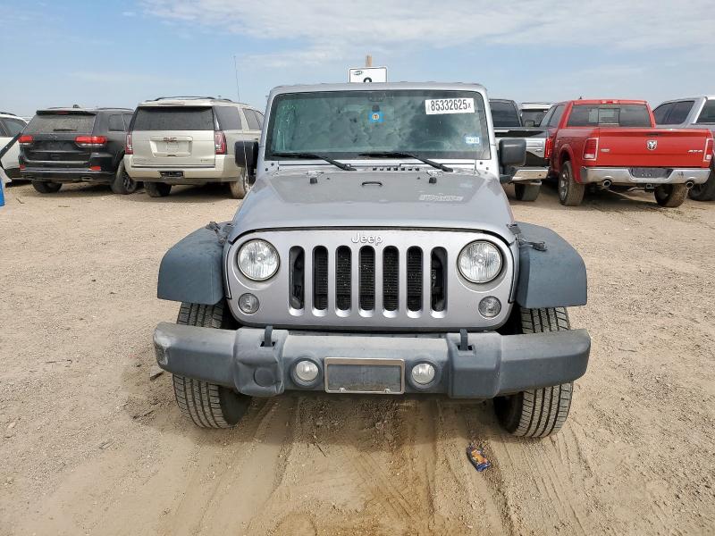 1C4AJWAG6GL247435 - 2016 JEEP WRANGLER SPORT 灰色 照片 5