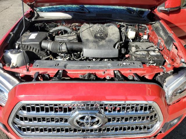 3TMCZ5AN3GM036122 - 2016 TOYOTA TACOMA DOUBLE CAB 红色 照片 11