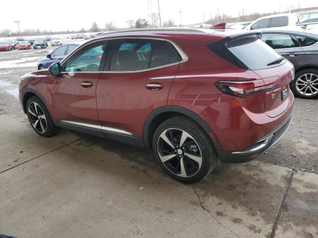 LRBFZNR42MD066002 - 2021 BUICK ENVISION ESSENCE Կարմիր լուսանկար 2