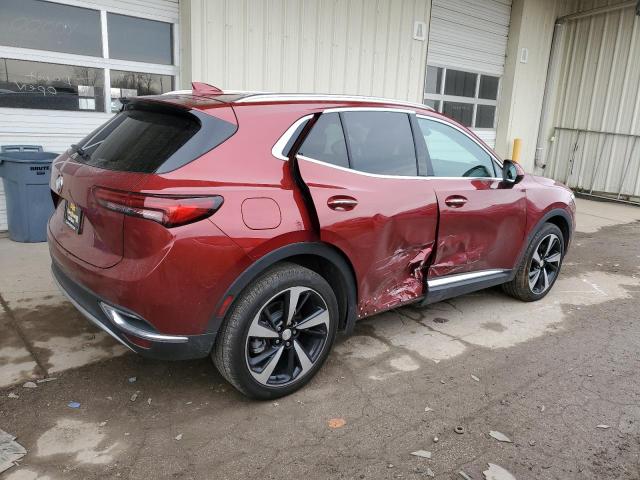 LRBFZNR42MD066002 - 2021 BUICK ENVISION ESSENCE Կարմիր լուսանկար 3