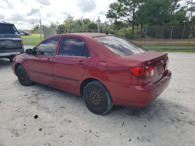 1NXBR32E75Z521267 - 2005 TOYOTA COROLLA CE RED photo 2
