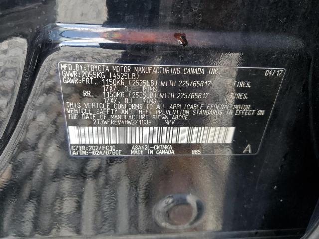 2T3WFREV4HW371638 - 2017 TOYOTA RAV4 XLE Qara foto 13