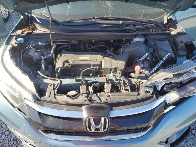 2HKRM4H54GH618227 - 2016 HONDA CR-V EX BLUE photo 12