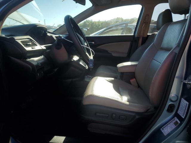 2HKRM4H54GH618227 - 2016 HONDA CR-V EX BLUE photo 7