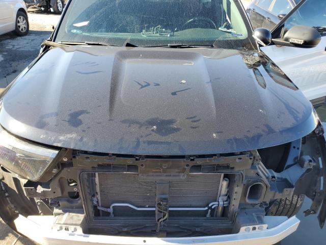 1FM5K8AB2LGC14297 - 2020 FORD EXPLORER POLICE INTERCEPTOR შავი ფოტო 12