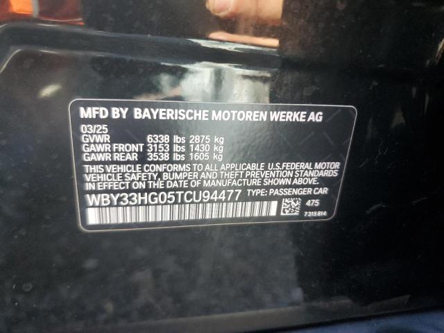WBY33HG05TCU94477 - 2026 BMW I5 XDRIVE 40 BLACK photo 12