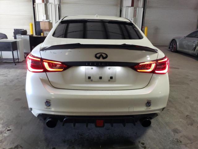 JN1EV7AP9KM515864 - 2019 INFINITI Q50 LUXE WHITE photo 6