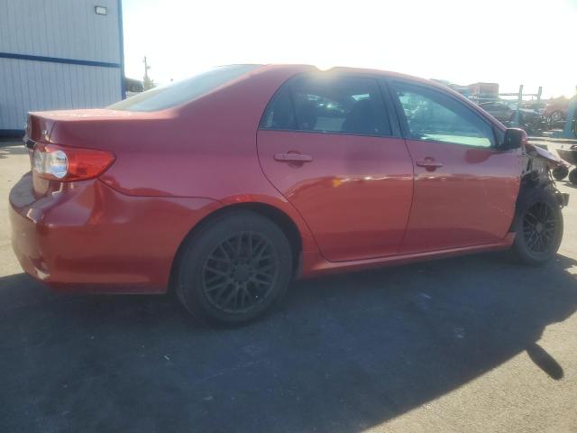 5YFBU4EE8CP041169 - 2012 TOYOTA COROLLA BASE RED photo 3