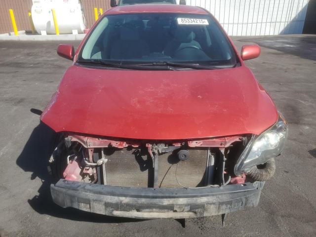 5YFBU4EE8CP041169 - 2012 TOYOTA COROLLA BASE RED photo 5