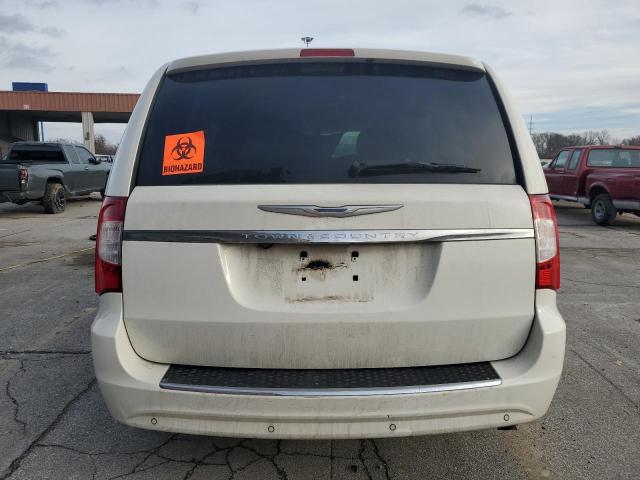 2C4RC1CG0DR734078 - 2013 CHRYSLER TOWN & COU TOURING L WHITE photo 6