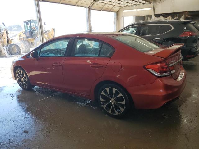 2HGFB6E50DH701037 - 2013 HONDA CIVIC SI RED photo 2