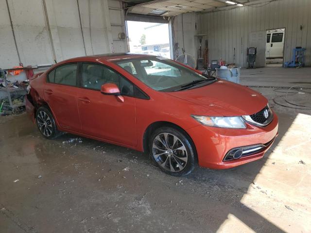 2HGFB6E50DH701037 - 2013 HONDA CIVIC SI RED photo 4