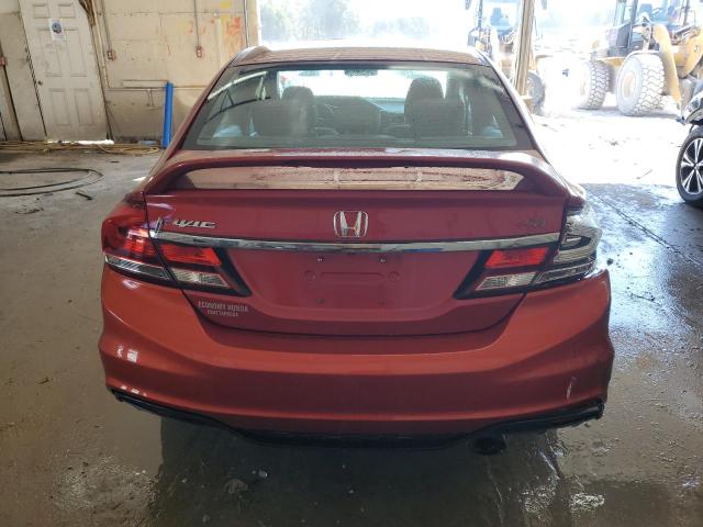 2HGFB6E50DH701037 - 2013 HONDA CIVIC SI RED photo 6