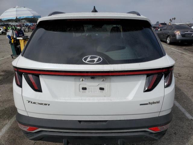 KM8JFCA14NU039911 - 2022 HYUNDAI TUCSON SEL CONVENIENCE Ақ фото 6