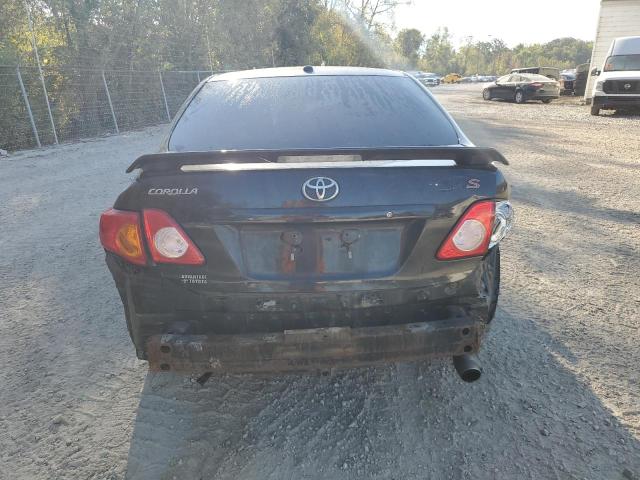 2T1BU4EE2AC319299 - 2010 TOYOTA COROLLA BASE Schwarz Foto 6