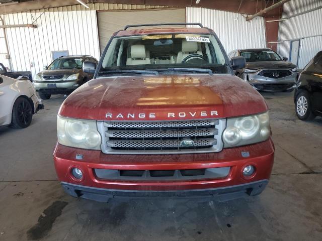 SALSF25436A920943 - 2006 LAND ROVER RANGE ROVE HSE RED photo 5
