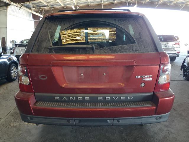 SALSF25436A920943 - 2006 LAND ROVER RANGE ROVE HSE RED photo 6