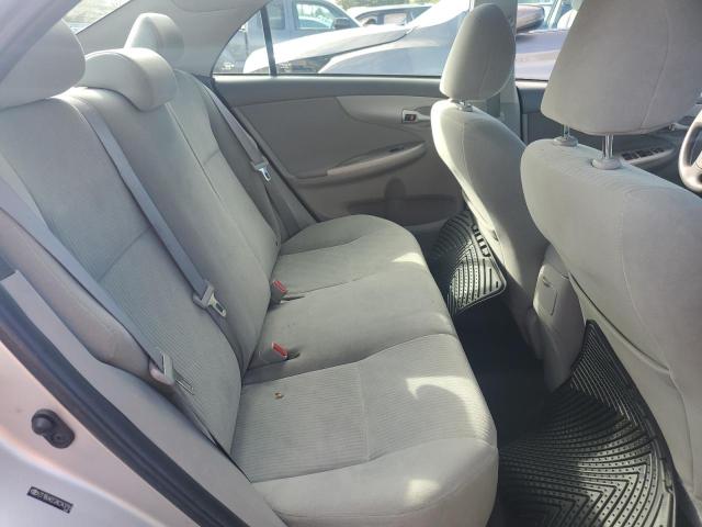 2T1BU4EE2AC243793 - 2010 TOYOTA COROLLA BASE SILVER photo 10