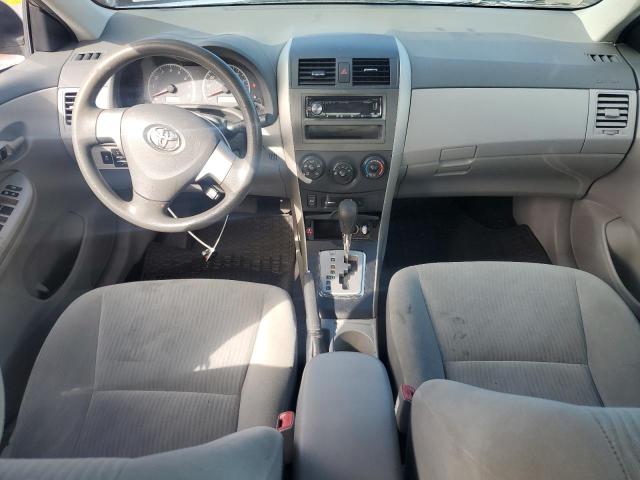 2T1BU4EE2AC243793 - 2010 TOYOTA COROLLA BASE SILVER photo 8