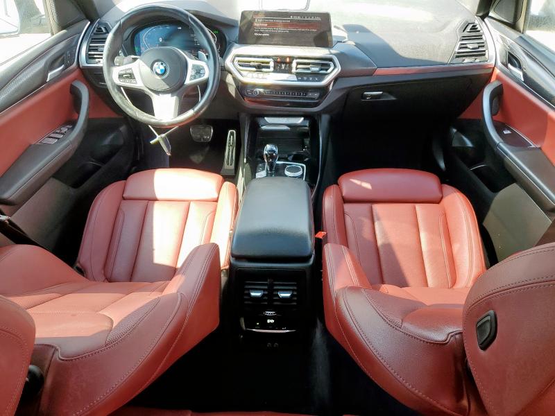 5UX43DP05R9T84144 - 2024 BMW X3 SDRIVE30I BLACK photo 8