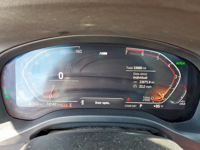 5UX43DP05R9T84144 - 2024 BMW X3 SDRIVE30I BLACK photo 9