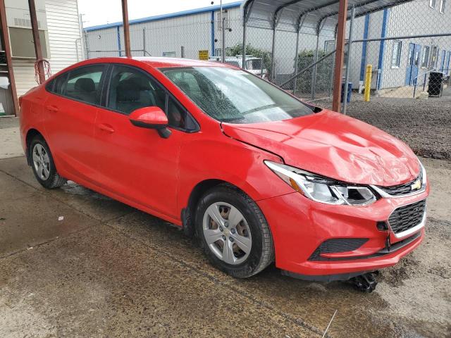 1G1BC5SM6J7148877 - 2018 CHEVROLET CRUZE LS წითელი ფოტო 4