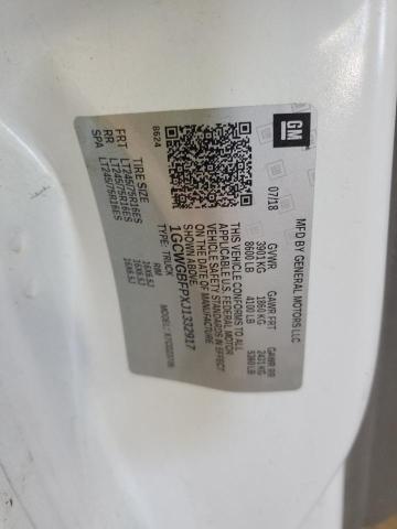 1GCWGBFPXJ1332917 - 2018 CHEVROLET EXPRESS G2 თეთრი ფოტო 13