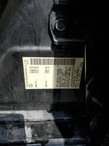 1N4AA5AP9BC837153 - 2011 NISSAN MAXIMA S Սև լուսանկար 13