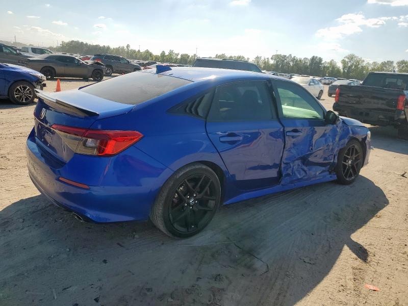 2HGFE1E52RH475018 - 2024 HONDA CIVIC SI BLUE photo 3