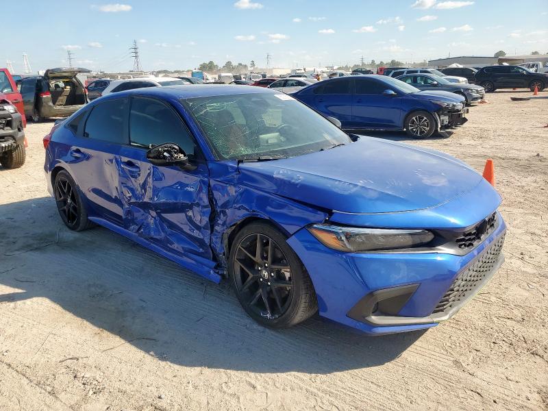 2HGFE1E52RH475018 - 2024 HONDA CIVIC SI BLUE photo 4