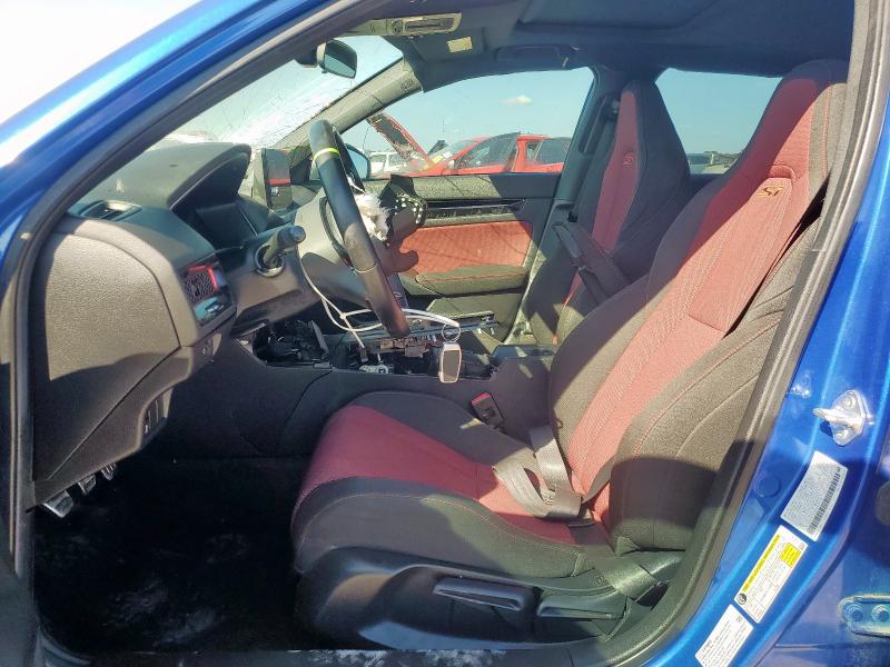 2HGFE1E52RH475018 - 2024 HONDA CIVIC SI BLUE photo 7