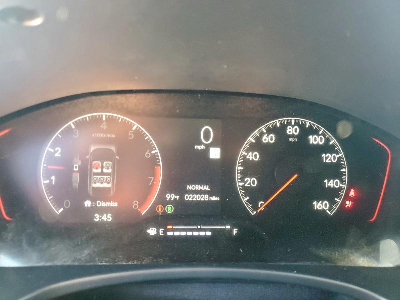 2HGFE1E52RH475018 - 2024 HONDA CIVIC SI BLUE photo 9