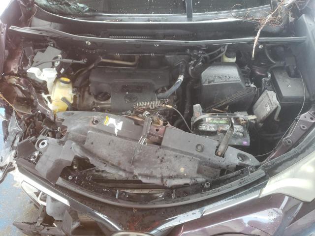 2T3WFREV7HW319114 - 2017 TOYOTA RAV4 XLE Bənövşəyi foto 12