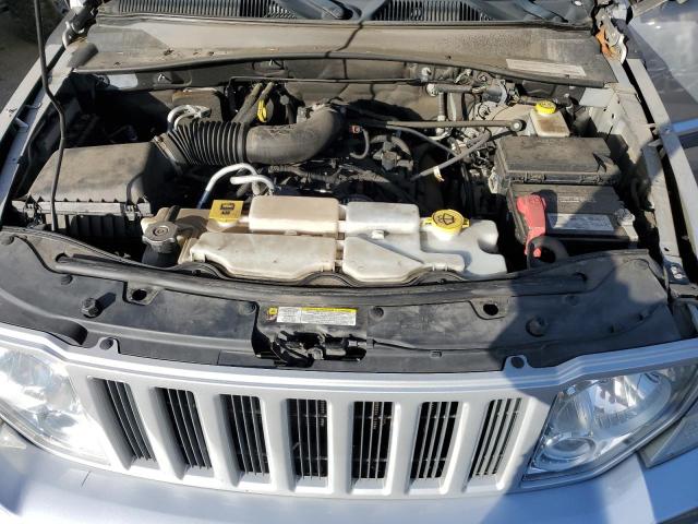 1J4PP2GK2BW580228 - 2011 JEEP LIBERTY SPORT SILVER photo 12