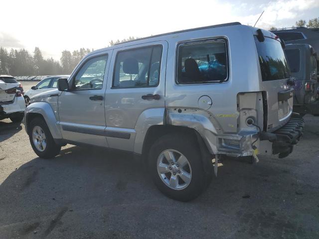 1J4PP2GK2BW580228 - 2011 JEEP LIBERTY SPORT SILVER photo 2