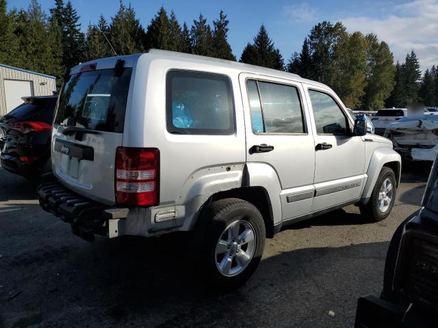 1J4PP2GK2BW580228 - 2011 JEEP LIBERTY SPORT SILVER photo 3