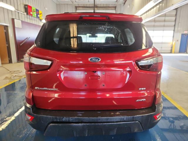 MAJ6P1CL2JC215693 - 2018 FORD ECOSPORT SES Темно-червоний фото 6