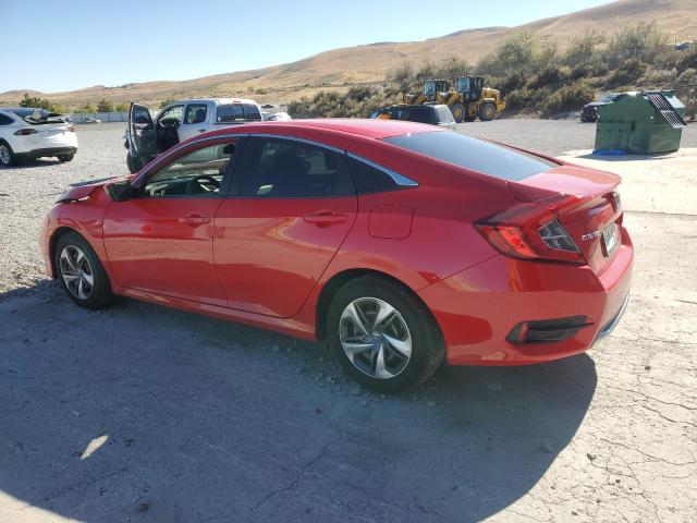 2HGFC2F60KH552090 - 2019 HONDA CIVIC LX RED photo 2
