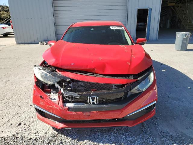 2HGFC2F60KH552090 - 2019 HONDA CIVIC LX RED photo 5
