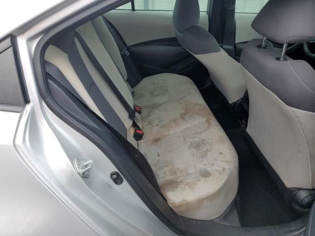 5YFDPMAE1MP187498 - 2021 TOYOTA COROLLA L SILVER photo 10