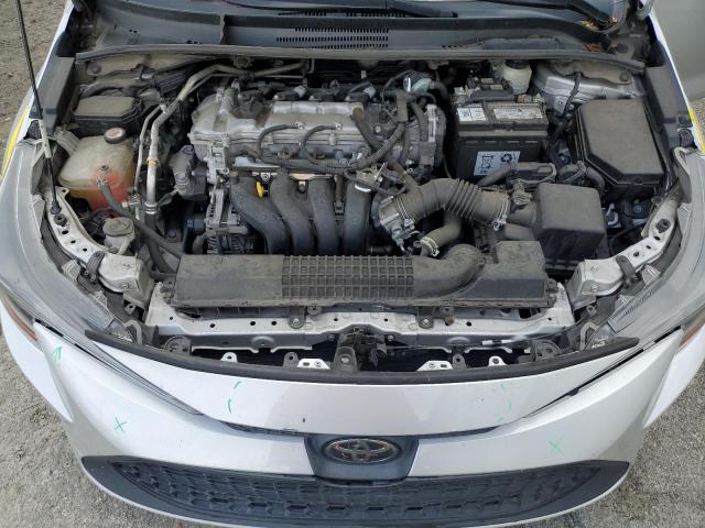 5YFDPMAE1MP187498 - 2021 TOYOTA COROLLA L SILVER photo 11