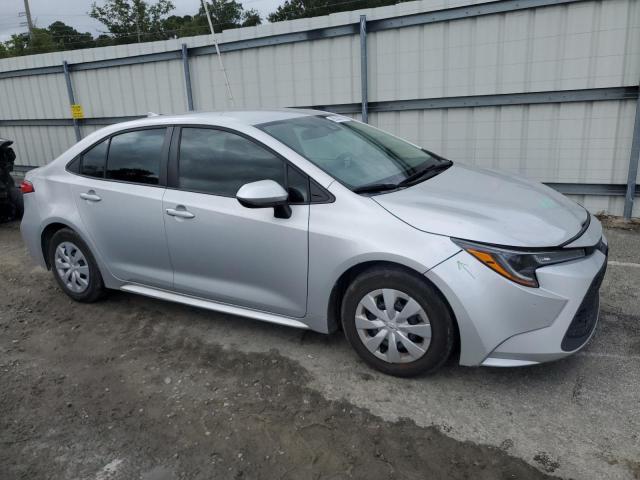 5YFDPMAE1MP187498 - 2021 TOYOTA COROLLA L SILVER photo 4