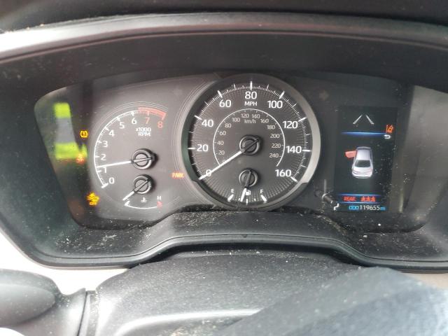 5YFDPMAE1MP187498 - 2021 TOYOTA COROLLA L SILVER photo 9