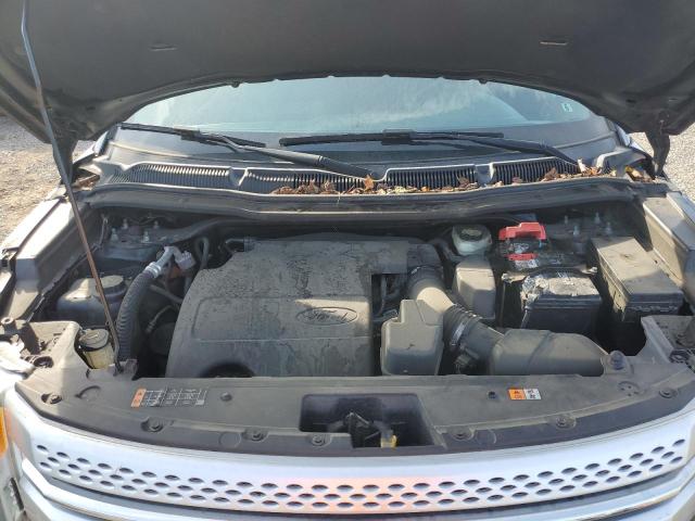 1FM5K8D86FGC32550 - 2015 FORD EXPLORER XLT შავი ფოტო 12