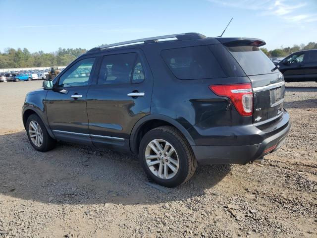 1FM5K8D86FGC32550 - 2015 FORD EXPLORER XLT შავი ფოტო 2