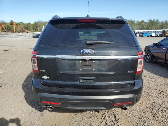 1FM5K8D86FGC32550 - 2015 FORD EXPLORER XLT შავი ფოტო 6