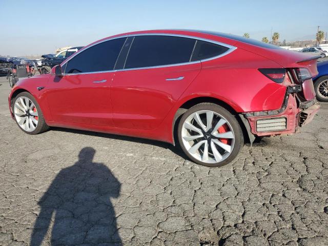 5YJ3E1EB9JF063342 - 2018 TESLA MODEL 3 Qırmızı foto 2
